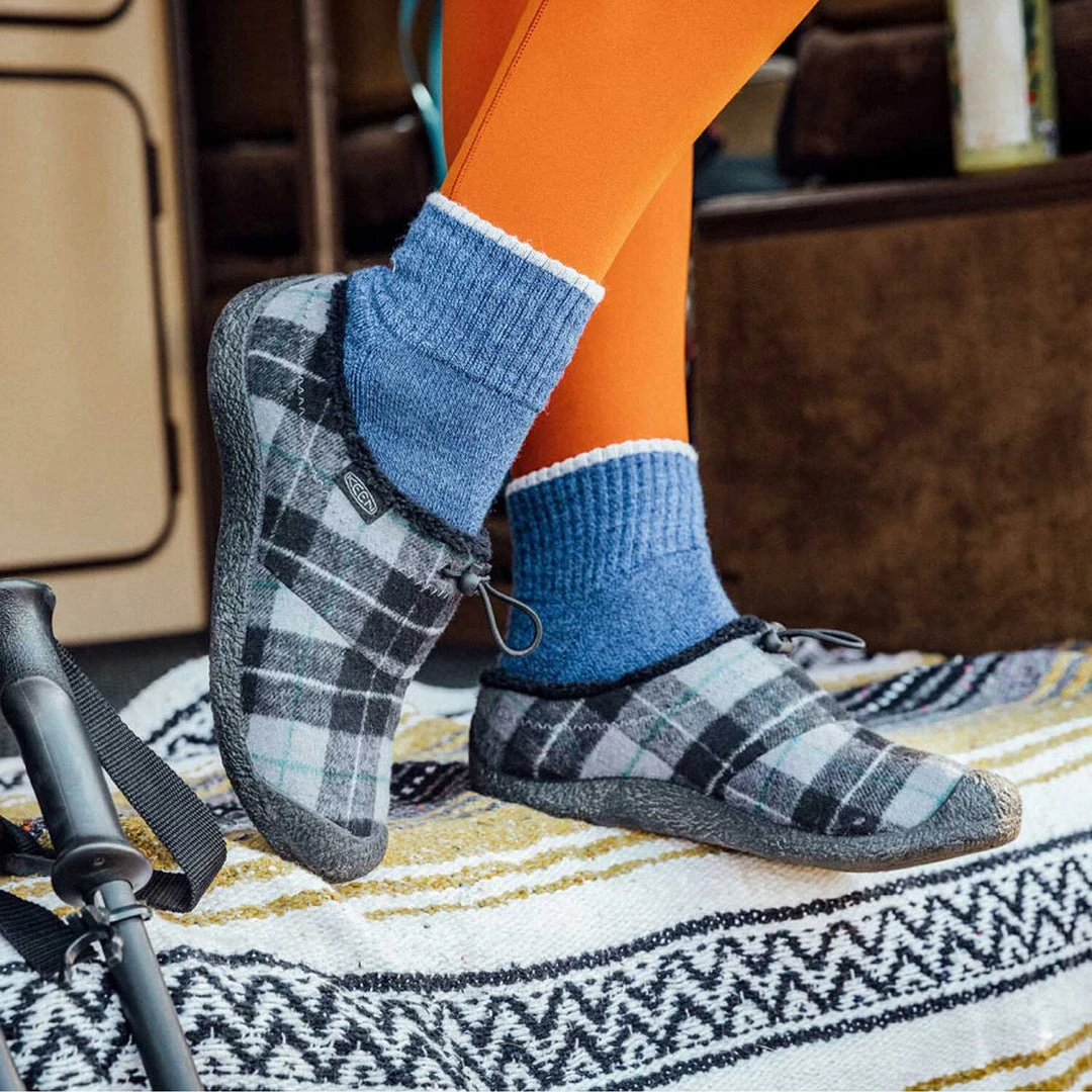 KEEN Shoes Women's Howser III Slide Shoe - Black Plaid/Black - Regular (B) 8 KEEN Shoes Women's Howser III Slide Shoe - Black Plaid/Black - Regular (B)