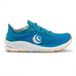 TOPO Athletic Women's Cyclone Running Shoe - Sky/Gold - Regular (B) Shoes