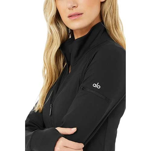 Alo Yoga Women's Contour Jacket - Black 6 Alo Yoga Women's Contour Jacket - Black