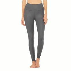 Alo Yoga Bottoms Women's High-Waist Airbrush Legging - Anthracite