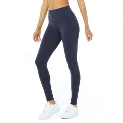 Alo Yoga Women's High-Waist Airbrush Leggings - True Navy