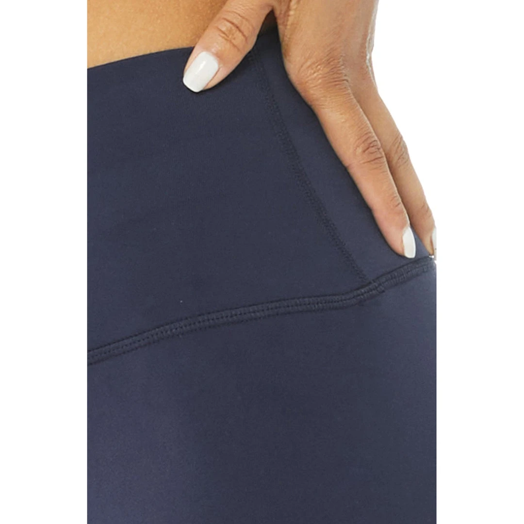 Alo Yoga Women's High-Waist Airbrush Leggings - True Navy 4 Alo Yoga Women's High-Waist Airbrush Leggings - True Navy