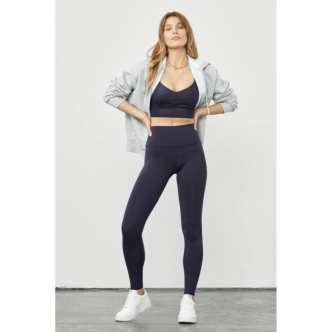 Alo Yoga Women's High-Waist Airbrush Leggings - True Navy 5 Alo Yoga Women's High-Waist Airbrush Leggings - True Navy