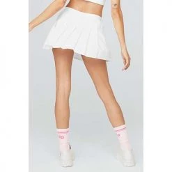 Alo Yoga Bottoms Women's Varsity Tennis Skirt - White 10 Alo Yoga Bottoms Women's Varsity Tennis Skirt - White