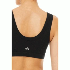 Alo Yoga Bras Women's Wellness Bra - Black 10 Alo Yoga Bras Women's Wellness Bra - Black