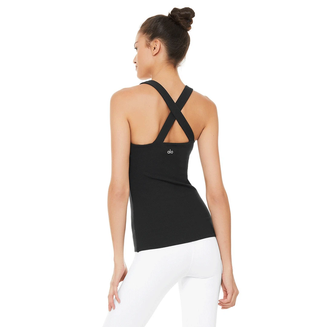 Alo Yoga Tops Women's Elevate Tank Top - Black 3 Alo Yoga Tops Women's Elevate Tank Top - Black