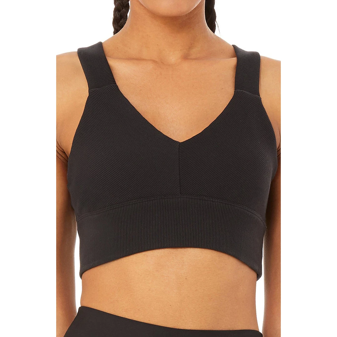 Alo Yoga Women's Emulate Bra - Black 4 Alo Yoga Women's Emulate Bra - Black
