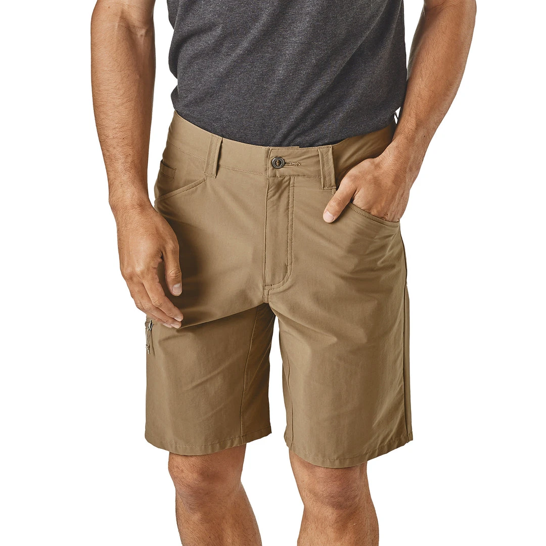 Patagonia Men's Quandary 10 In. Short - Ash Tan Apparel 2 Patagonia Men's Quandary 10 In. Short - Ash Tan Apparel