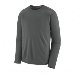 Patagonia Tops Men's Capilene® Midweight Crew - Forge Grey
