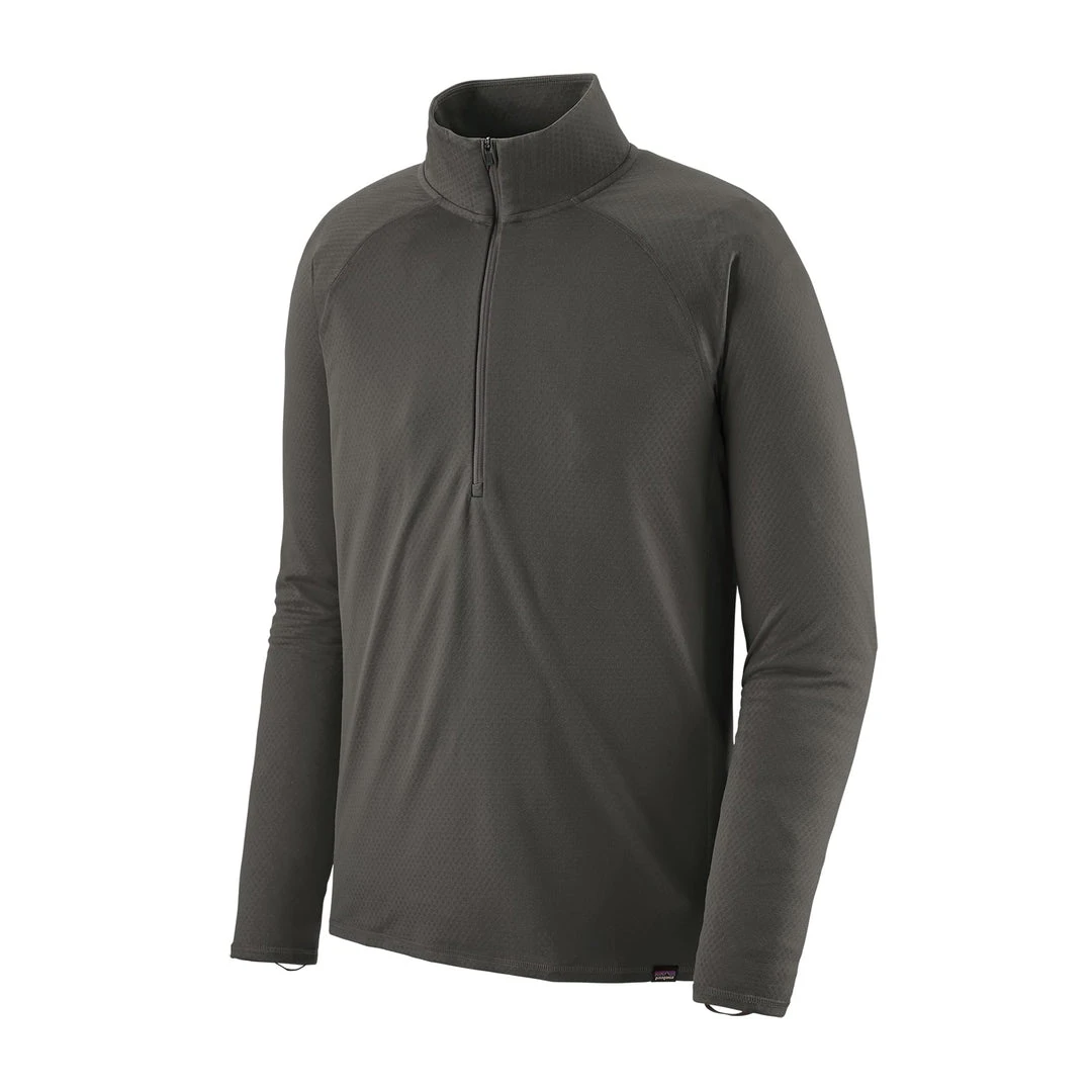 Patagonia Men's Capilene® Midweight Zip-Neck Top - Forge Grey 1 Patagonia Men's Capilene® Midweight Zip-Neck Top - Forge Grey