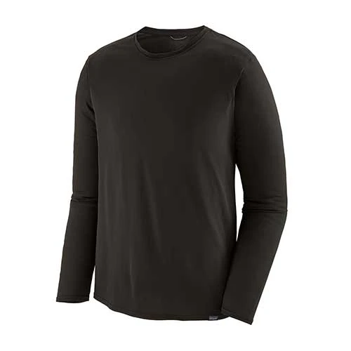Patagonia Men's Long-Sleeved Capilene Cool Daily Shirt - Black 1 Patagonia Men's Long-Sleeved Capilene Cool Daily Shirt - Black