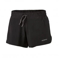 Patagonia Women's Nine Trails Shorts - 4in. - Black