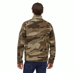 Patagonia Tops Men's Better Sweater 1/4 Zip - Kansas Sky Classic Tan 6 Patagonia Tops Men's Better Sweater 1/4 Zip - Kansas Sky Classic Tan