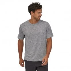Patagonia Apparel Men's Capilene® Cool Daily Shirt - Feather Grey