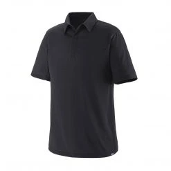 Patagonia Men's Capilene® Cool Trail Polo - Black Apparel