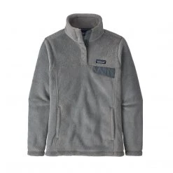 Patagonia Tops Women's Re-Tool Snap-T Pullover - Tailored Grey/Plume Grey