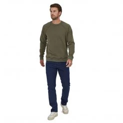 Patagonia Apparel Men's Reversible Shearling Fleece Crew - Basin Green 9 Patagonia Apparel Men's Reversible Shearling Fleece Crew - Basin Green