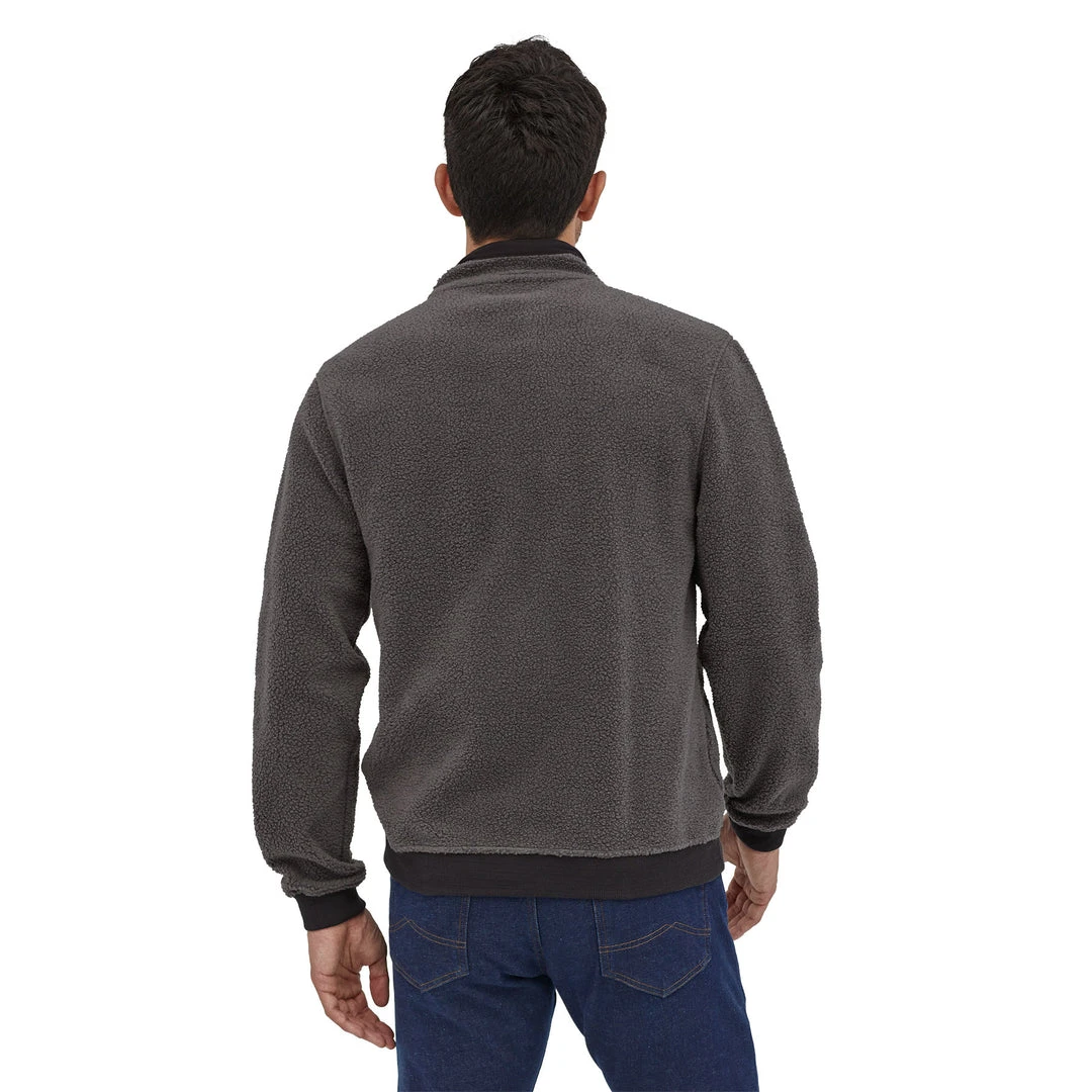 Patagonia Men's Shearling Button Pullover - Forge Grey Tops 3 Patagonia Men's Shearling Button Pullover - Forge Grey Tops