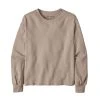 Patagonia Women's Regenerative Organic Pilot Cotton Essential Pullover - Shroom Taupe Tops