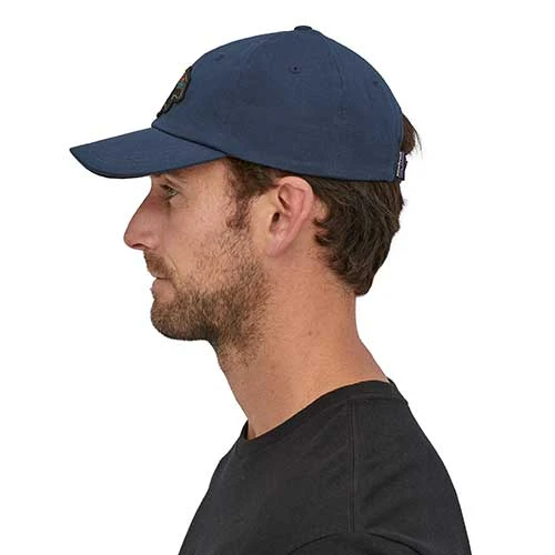 Patagonia Hats Unisex Back For Good Trad Cap - New Navy W/Bear 4 Patagonia Hats Unisex Back For Good Trad Cap - New Navy W/Bear