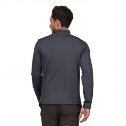Patagonia Tops Men's R1® Daily Zip-Neck - Smolder Blue/Light Smolder Blue X-Dye
