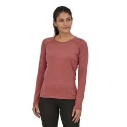 Patagonia Tops Women's Capilene® Midweight Crew - Rosehip
