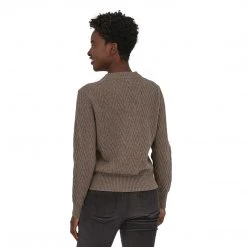 Patagonia Women's Recycled Wool Crewneck Sweater - Topsoil Brown 5 Patagonia Women's Recycled Wool Crewneck Sweater - Topsoil Brown