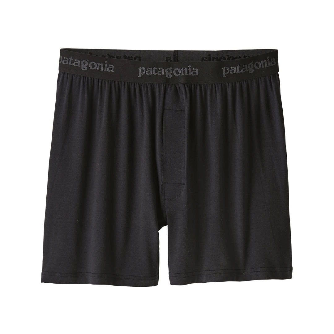 Patagonia Men's Essential Boxer Briefs - 6in - Black 1 Patagonia Men's Essential Boxer Briefs - 6in - Black