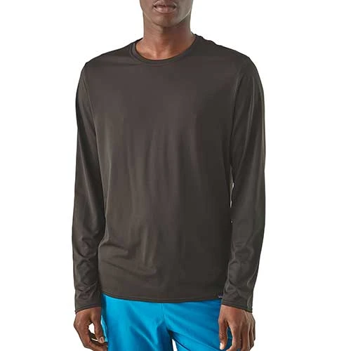 Patagonia Men's Long-Sleeved Capilene Cool Daily Shirt - Black 4 Patagonia Men's Long-Sleeved Capilene Cool Daily Shirt - Black