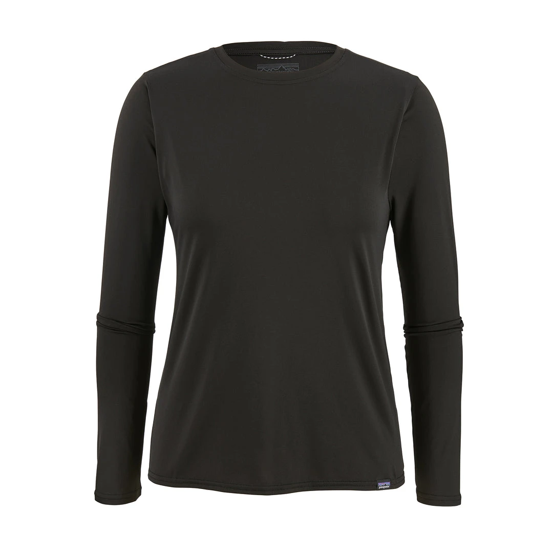 Patagonia Women's Long-Sleeved Capilene® Cool Daily Shirt - Black 1 Patagonia Women's Long-Sleeved Capilene® Cool Daily Shirt - Black