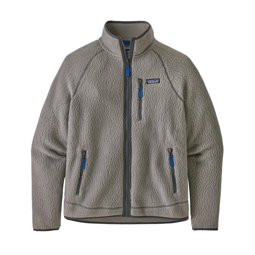Patagonia Men's Retro Pile Jacket - Feather Grey 1 Patagonia Men's Retro Pile Jacket - Feather Grey