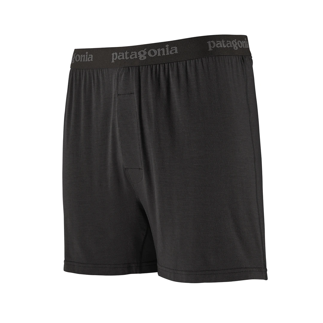 Patagonia Men's Essential Boxer Briefs - 6in - Black 2 Patagonia Men's Essential Boxer Briefs - 6in - Black