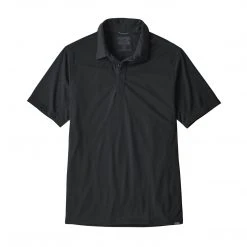 Patagonia Men's Capilene® Cool Trail Polo - Black Apparel