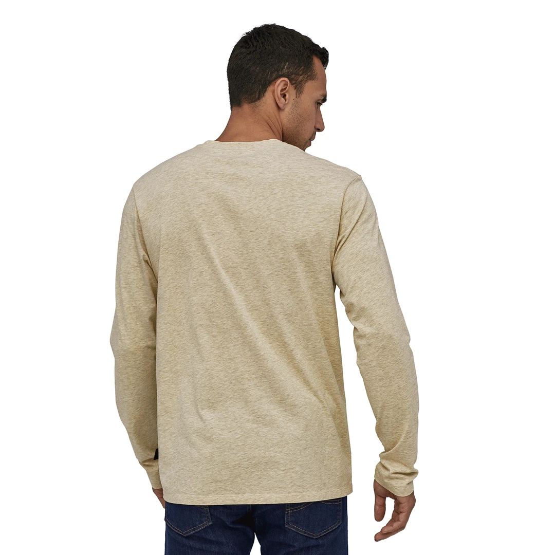 Patagonia Tops Men's Long-Sleeved Organic Cotton Lightweight Henley Pullover - Feather Grey 3 Patagonia Tops Men's Long-Sleeved Organic Cotton Lightweight Henley Pullover - Feather Grey