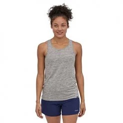 Patagonia Women's Capilene Cool Daily Tank - Feather Grey Tops 10 Patagonia Women's Capilene Cool Daily Tank - Feather Grey Tops