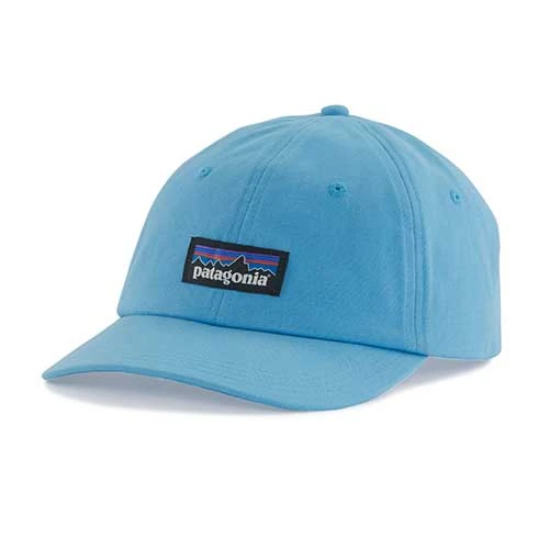 Patagonia Hats Unisex P-6 Label Trad Cap - Lago Blue 1 Patagonia Hats Unisex P-6 Label Trad Cap - Lago Blue