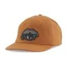 Patagonia Unisex Back For Good Trad Cap - Umber Brown W/Bear