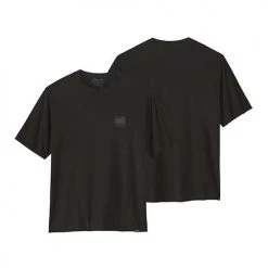 Patagonia Apparel Men's Capilene Cool Daily Graphic Shirt - Alpine Icon: Black 7 Patagonia Apparel Men's Capilene Cool Daily Graphic Shirt - Alpine Icon: Black