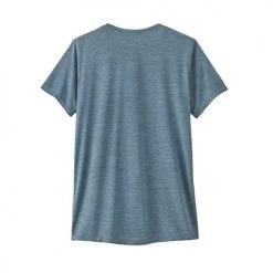 Patagonia Women's Capilene Cool Daily Graphic Shirt - Boardie Badge: Light Plume Grey X-Dye 7 Patagonia Women's Capilene Cool Daily Graphic Shirt - Boardie Badge: Light Plume Grey X-Dye