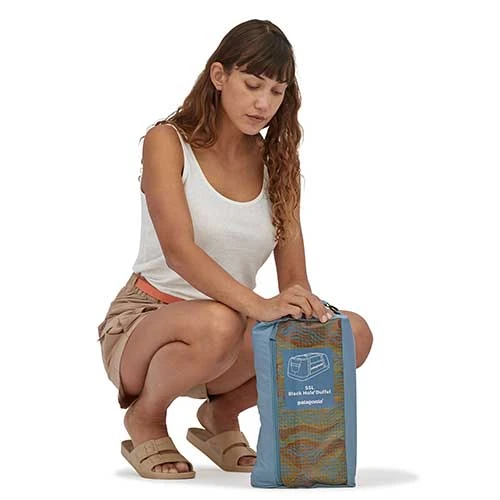 Patagonia Unisex Black Hole Duffel 55L - Rock Cycle Multi Big: Light Plume Grey Bags 4 Patagonia Unisex Black Hole Duffel 55L - Rock Cycle Multi Big: Light Plume Grey Bags