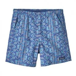 Patagonia Women's Baggies Short 5in - Sunshine Dye: Current Blue