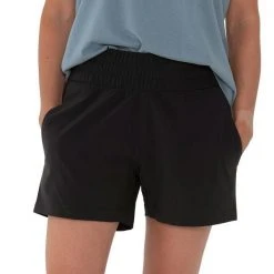 Free Fly Women's Pull-On Breeze Short - Black Bottoms