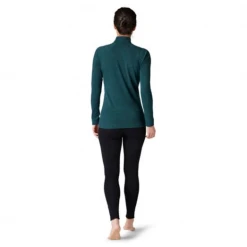 Smartwool Tops Women's Merino 250 Baselayer 1/4 Zip Top - Twilight Blue Heather 5 Smartwool Tops Women's Merino 250 Baselayer 1/4 Zip Top - Twilight Blue Heather