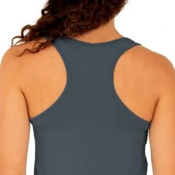 Free Fly Women's Bamboo Racerback Tank - Blue Dusk
