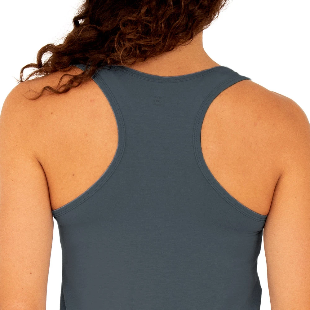 Free Fly Women's Bamboo Racerback Tank - Blue Dusk 2 Free Fly Women's Bamboo Racerback Tank - Blue Dusk