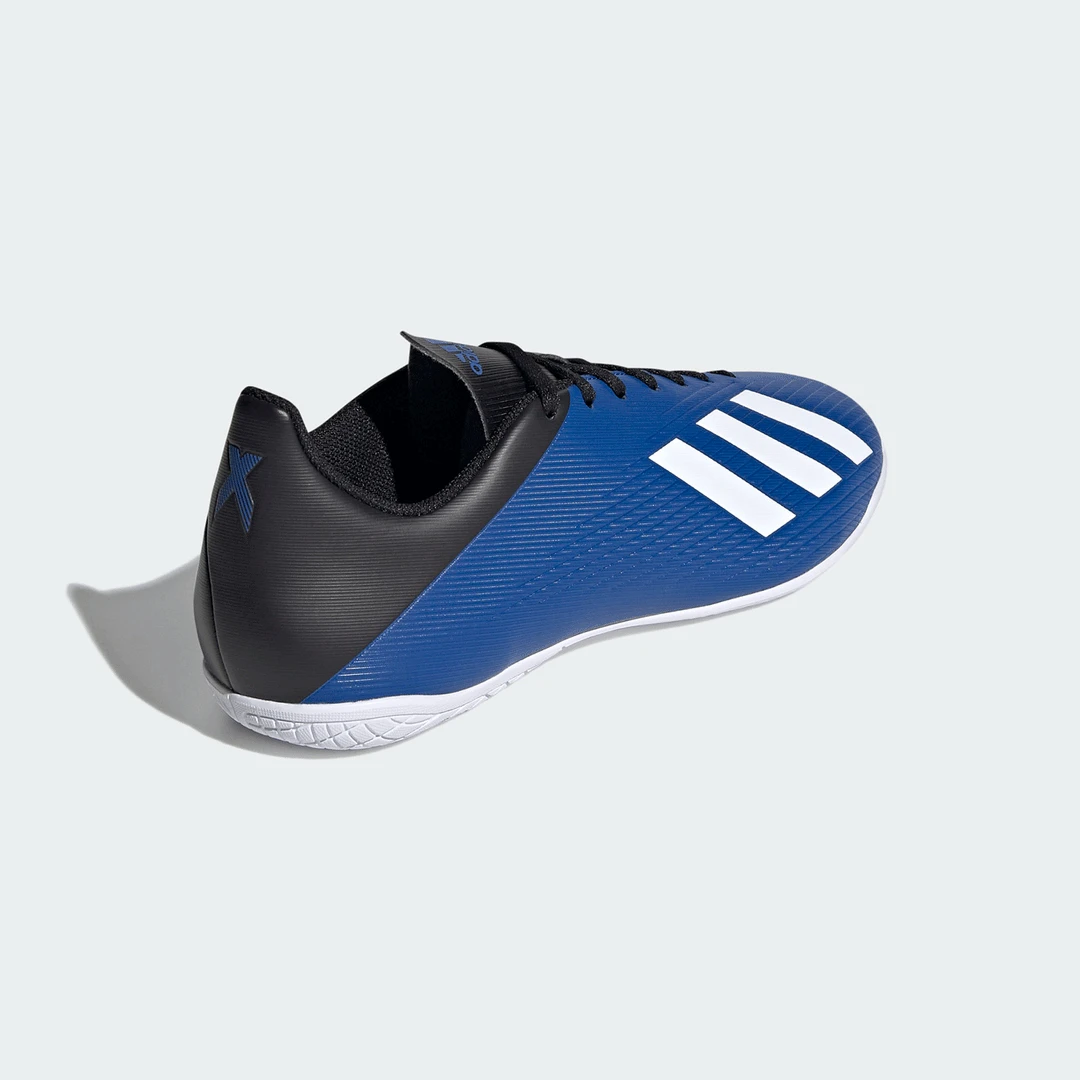 Adidas Soccer Unisex X 19.4 Indoor Shoe - Royal Blue/Cloud White/Core Black 4 Adidas Soccer Unisex X 19.4 Indoor Shoe - Royal Blue/Cloud White/Core Black