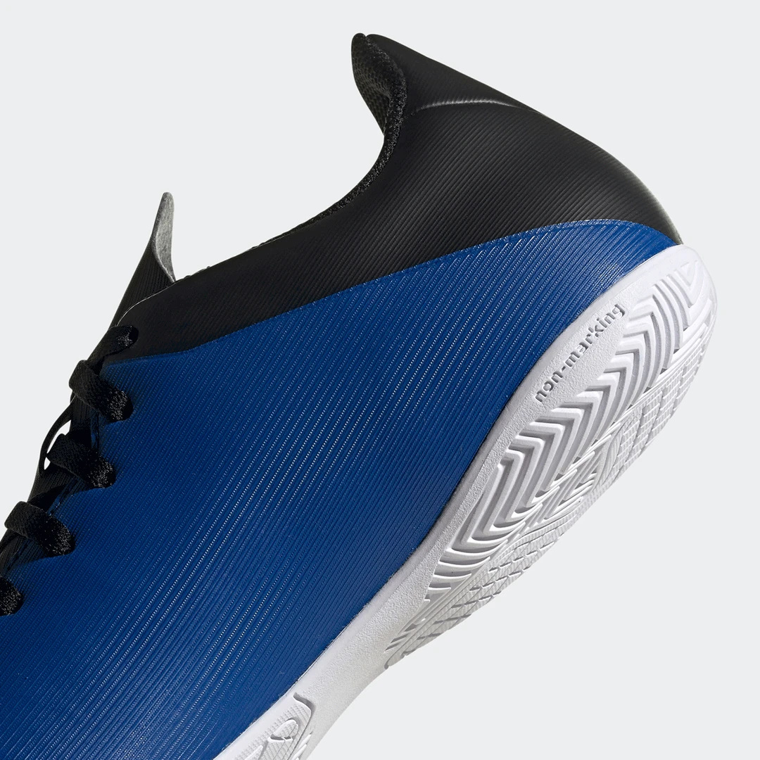 Adidas Soccer Unisex X 19.4 Indoor Shoe - Royal Blue/Cloud White/Core Black 9 Adidas Soccer Unisex X 19.4 Indoor Shoe - Royal Blue/Cloud White/Core Black