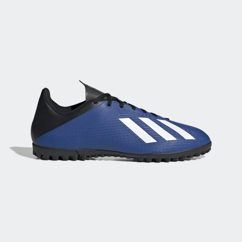Adidas Soccer Unisex X 19.4 Turf Shoe - Royal Blue/Cloud White/Core Black 1 Adidas Soccer Unisex X 19.4 Turf Shoe - Royal Blue/Cloud White/Core Black