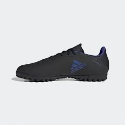 Adidas Unisex X Speedflow .4 Turf Soccer Shoe - Core Black/Sonic Ink/Solar Yellow 11 Adidas Unisex X Speedflow .4 Turf Soccer Shoe - Core Black/Sonic Ink/Solar Yellow