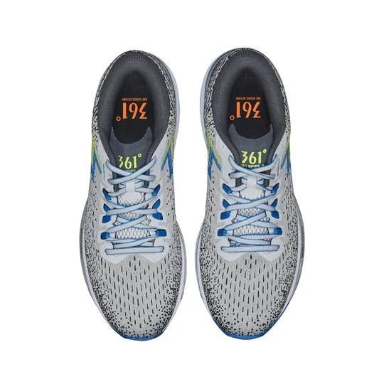 361 Shoes Men's Spire 4 Running Shoe - Microchip/Ebony - Regular (D) 4 361 Shoes Men's Spire 4 Running Shoe - Microchip/Ebony - Regular (D)